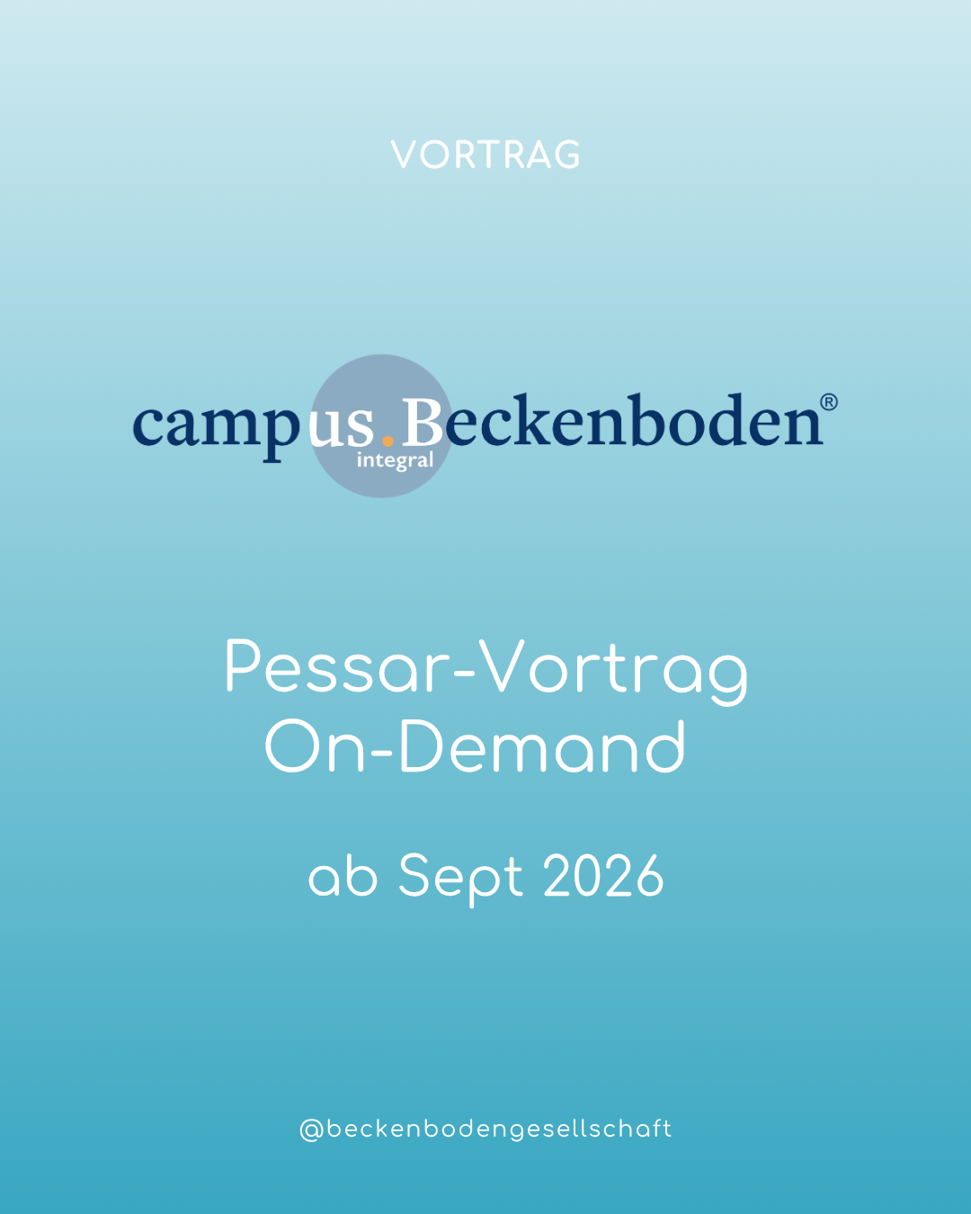 Pessare - Vortrag ON DEMAND *